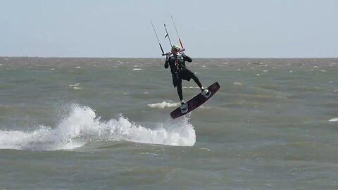 Texas City Kite Surfers, Sony A1/Sony Alpha1, 4k