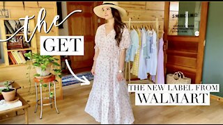 TheGet: a NEW LABEL from WALMART. Beautiful FLORALS, FEMININE styles + MAJOR LoveShackFancy VIBES