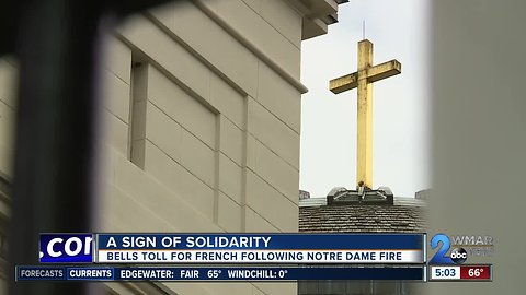 A sign of solidarity: Bells toll for France following Notre Dame fire