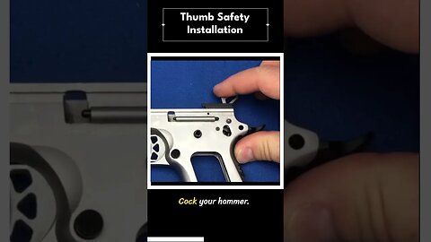 Firearm Gunsmithing: 1911 Thumb Safety