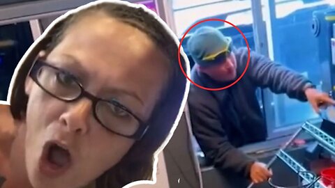 Woman GOES OFF on McDonald's Employee for Licking Fingers