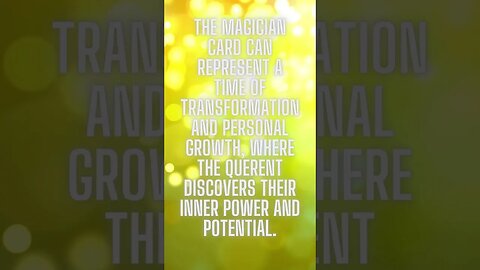 "The Magician: Unlocking Personal Power and Potential"