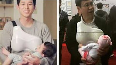 Men Can Breastfeed Their Babies Thanks To New Japanese Invention!