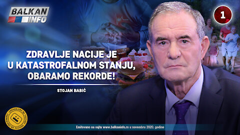 INTERVJU: Stojan Babić – Zdravlje nacije je u katastrofalnom stanju, obaramo rekorde! (27.11.2020)