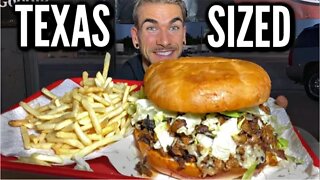 UNDEFEATED MEXICAN TORTA CHALLENGE | In San Angelo Texas | Al Pastor | Man Vs Food