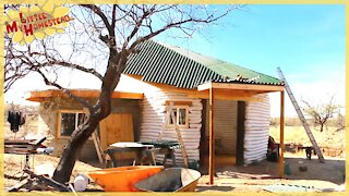 Roofing, Windows & Stucco | Earthbag Construction | Weekly Peek Ep19