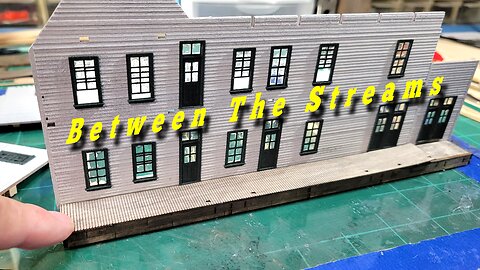 Idaho Hotel Construction - Between The Streams - Bar Mills Scale Model Works