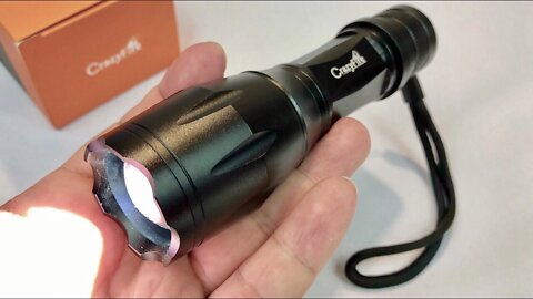 5 Mode Zoomable XM-L T6 1000LM Flashlight Review