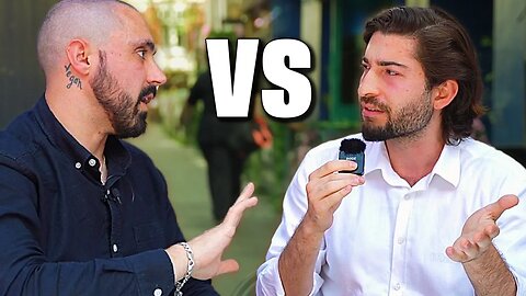 HEATED DEBATE: Meat Eating LAWYER Takes On Vegan Activist!