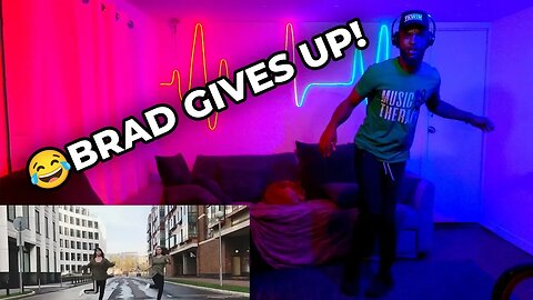 😂 Brad Tries to Shuffle Dance and Fails Miserably!