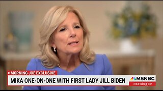 Jill Biden Brags About Joe's Vigor, Energy