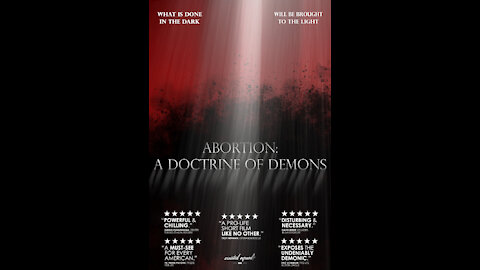 Abortion ~ A Doctrine of Demons ~ What Is Done In The Dark🌓Will Be Brought to The Light