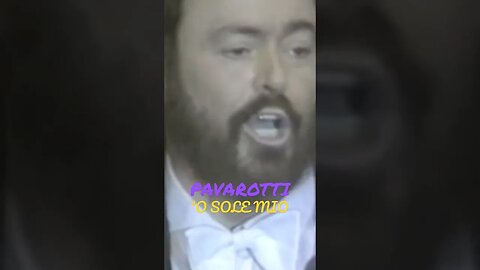 Pavarotti - 'O Sole Mio - Subscribe For More #shorts #pavarotti #osolemio