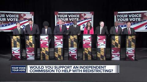 WMAR Debate: Would you support an independent commission to help with redistricting?