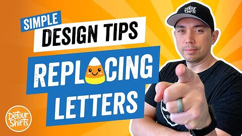 Simple Design Tips for Non-Designers - Replacing Letters with Graphics Tutorial and 27 Examples