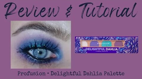 REVIEW & TUTORIAL | profusion: delightful dahlia palette | melissajackson07