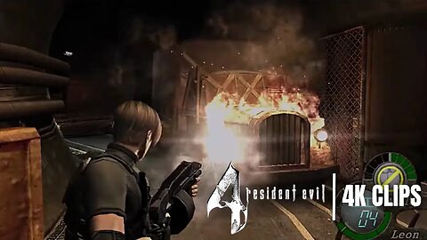 Ashley Drives A Massive Truck And Then Crashes It | Resident Evil 4 | 4K Clips