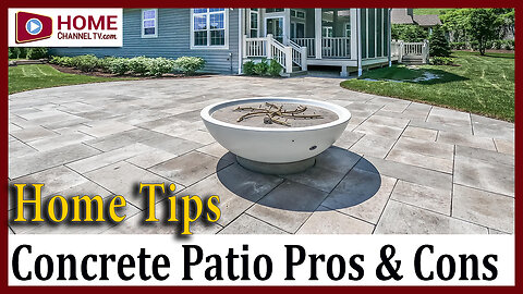 Pros and Cons of Concrete Patios