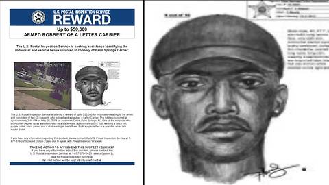 Up to $500K reward offered after postal carrier robbed in Palm Springs