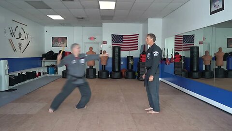 An example of the American Kenpo technique Capturing the Storm