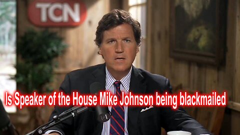 Is Speaker of the House Mike Johnson being blackmailed
