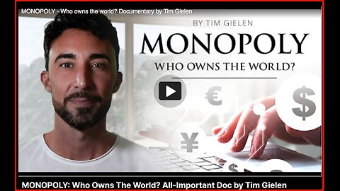 Monopoly : Unveiling the Hidden Powers of the Elite" 100 % FULL DOCUMENTARY