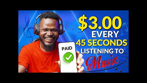 Earn $3 Every 45 Seconds Just Listening To Music on This Website | Make Money Online 2023