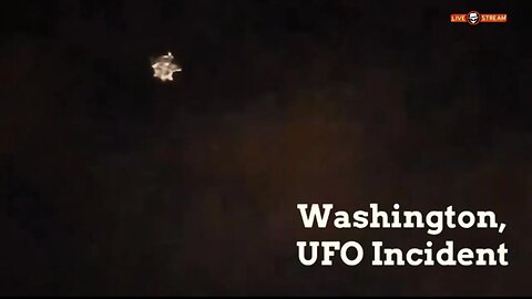 UFO FILMED OVER WASHINGTON