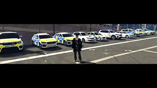 Well Over 30 Metropolitan British Police Vehicles Fully Setup For Sirens And Lights Pro ELS...