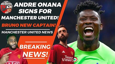 Andre Onana JOINS Man United | Bruno Fernandes Name NEW Captain Man Utd News | Ivorian Spice REACTS