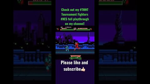 #TMNT Tournament Fighters #NES