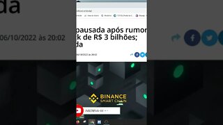 HACKER BINANCE ENTRA PARA A HISTORIA