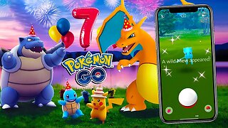 Quais Pokémon FOCAR no Sétimo Aniversário do POKÉMON GO! Charizard, Blastoise, Mew SHINY e MAIS!