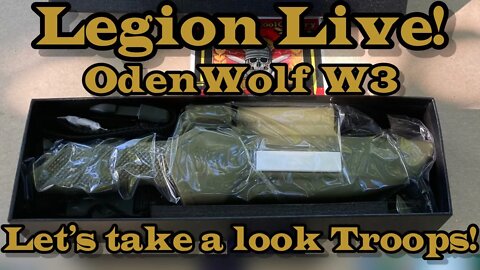 Legion Live first look! OdenWolf W3! Let’s inspect together!