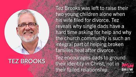 Ep. 195 - Distinct Challenges Dads Face After Divorce with Author and Filmmaker Tez Brooks