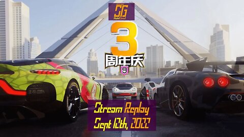 [Asphalt 9 China (A9C/C9/狂野飙车9)] Continue The Journey | Live Stream Replay | Sept 12th 2022 (GMT+08)