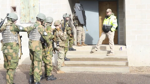 Norwegians, Americans train with local law enforcement at Camp Ripley