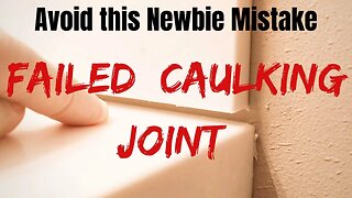 How to fix FAILED caulk