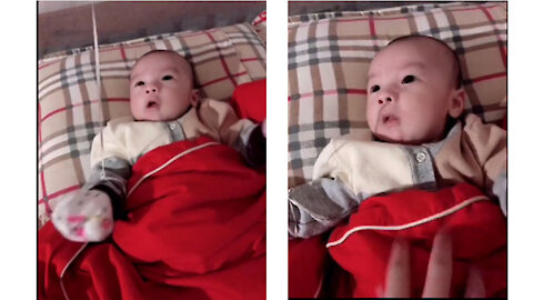 4-month-old babies recognize the movement of balloons