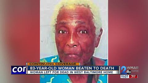 83-year-old dies after being assaulted in Baltimore apartment