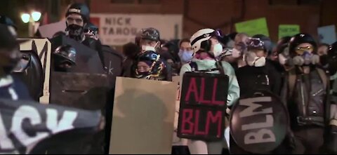 Labor Day protests in Portland