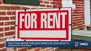 Eviction moratorium expiring soon