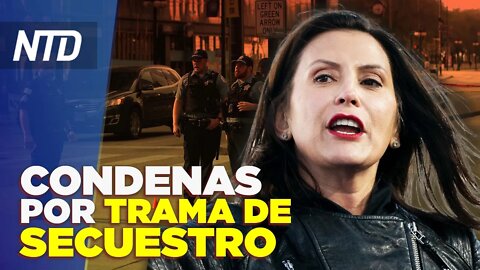 Condenan a 2 hombres por trama para secuestrar a gobernadora Whitmer; Juez pide a Trump más pruebas