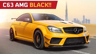 C63 Black Series Review!! Tribute in Dubai by Mr.AMG!