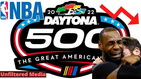 Daytona 500 CRUSHES the NBA in Ratings. Woke NBA Continues to TANK their TV ratings.