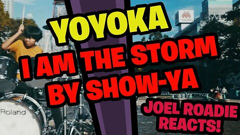 YOYOKA plays SHOW-YA - I Am the Storm "Watashi Wa Arashi" - Roadie Reacts