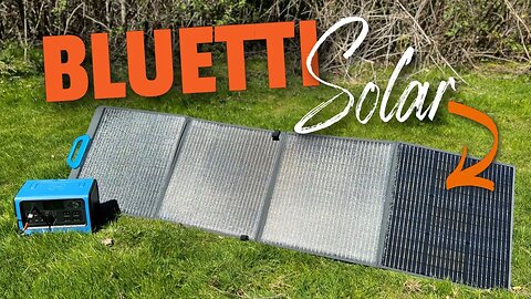 Best Portable Solar Panel For Overlanding | Bluetti PV200 Solar Panel | Vancity Adventure