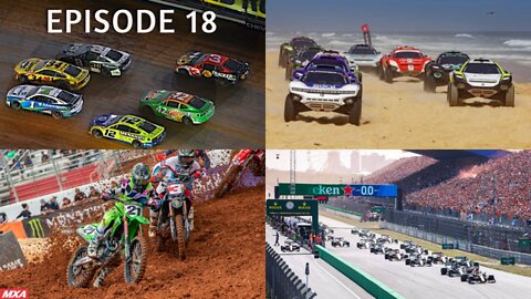 Episode 18 - NASCAR Bristol Motor Speedway Dirt Race, IndyCar, SuperCross Triple Crown, and More