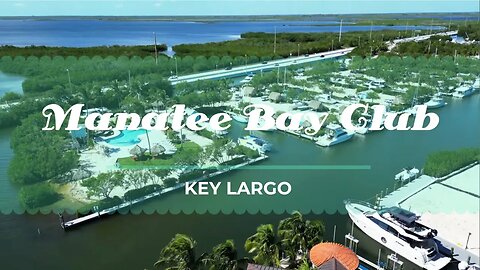 Check out the closest neighborhood to Miami in the Florida Keys! Manatee Bay 4K