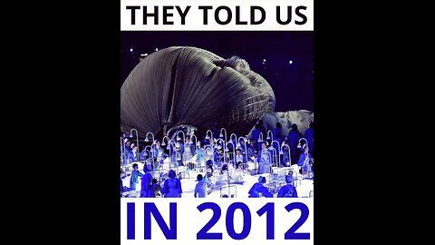 [They] Always Tell Us | 2012 Olympic Opening Ceremonies #Reminder #CervesaBug 😷